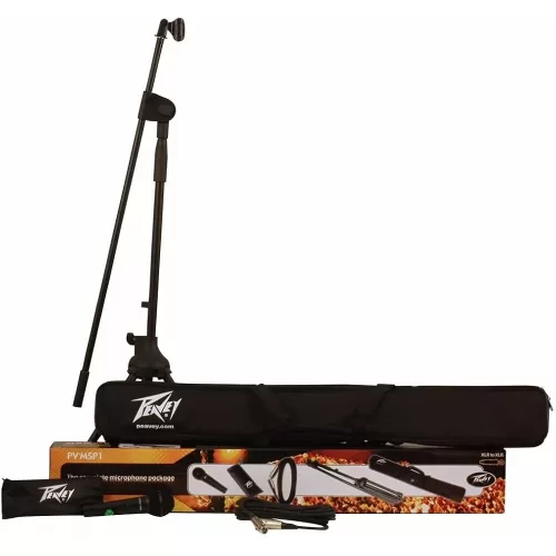 Peavey PV MSP1 1/4 Набор с микрофоном PVI 100, стойкой и кабелем XLR-1/4"