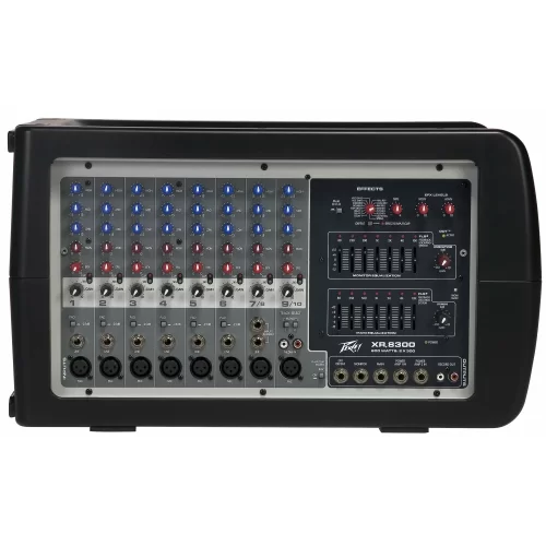 Peavey XR 8300 8-канальный активный микшерный пульт, 2х300 Вт.