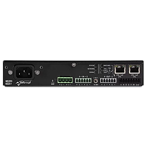 Powersoft Mezzo 602 A+ Усилитель мощности, 2х300 Вт., AES67