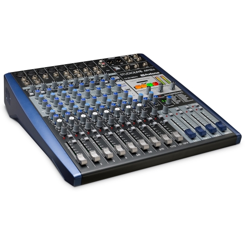 Presonus StudioLive AR12c 12-канальный микшер, аудиоинтерфейс 14х4, рекордер, FX, Bluetooth