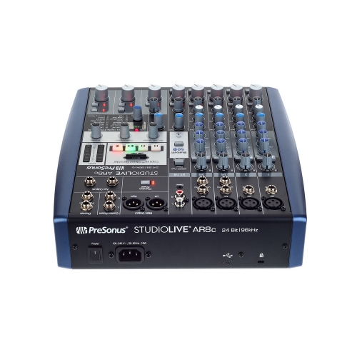 Presonus StudioLive AR8c 8-канальный микшер, аудиоинтерфейс 8х4, рекордер, FX, Bluetooth