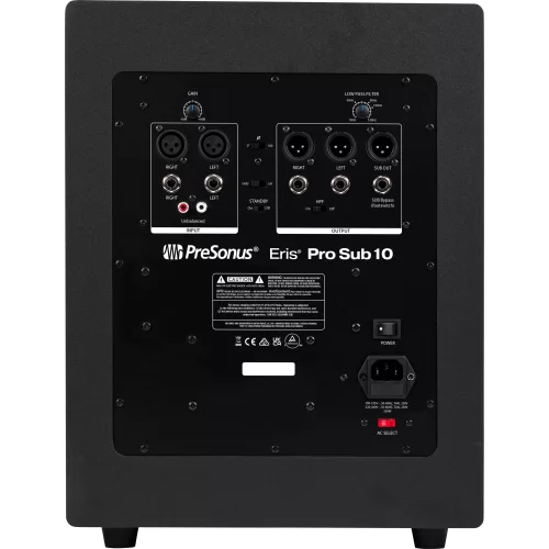 Presonus Eris Pro Sub10 Студийный сабвуфер, 170 Вт., 10"