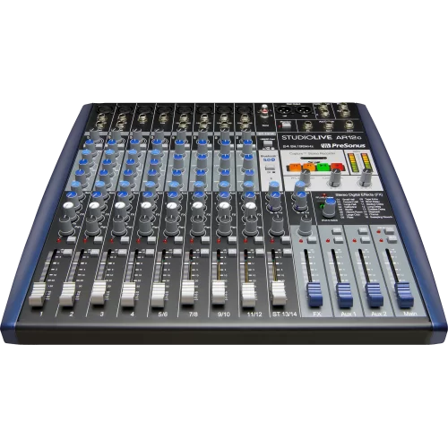 PreSonus StudioLive AR12C 12-канальный микшер, FX, MP3, Bluetooth, REC