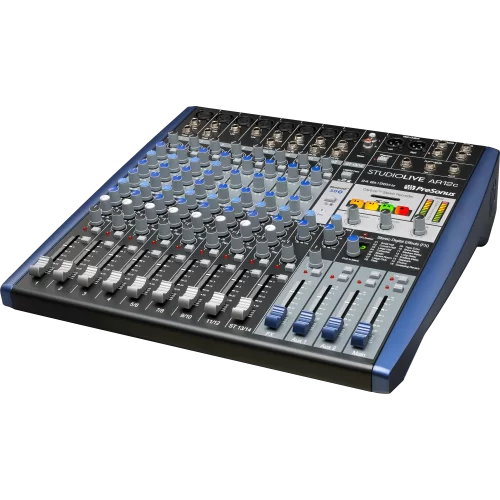 PreSonus StudioLive AR12C 12-канальный микшер, FX, MP3, Bluetooth, REC