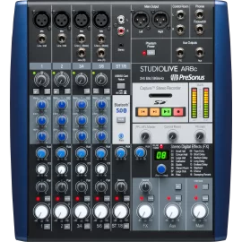 PreSonus StudioLive AR8C 8-канальный микшер, FX, MP3, Bluetooth, REC
