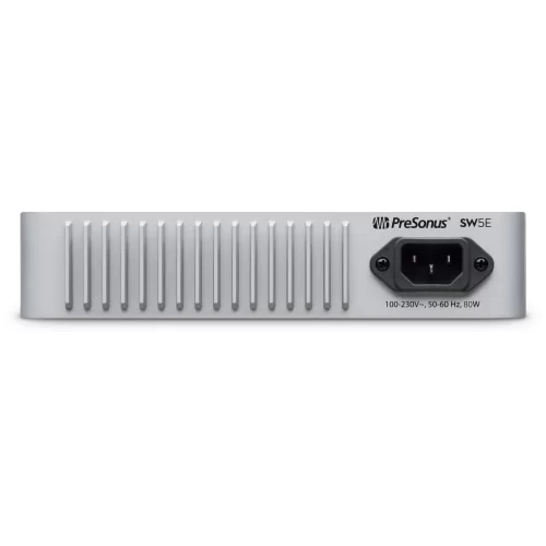 PreSonus SW5E AVB-коммутатор, 5 портов, 4 порта с функцией PoE