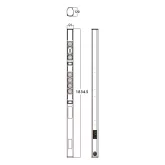 Prestel ACL-180 Активная звуковая колонна, 240 Вт., 6х3"