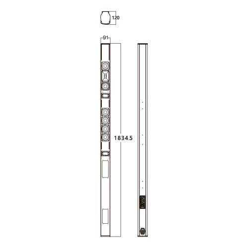 Prestel ACL-180 Активная звуковая колонна, 240 Вт., 6х3"