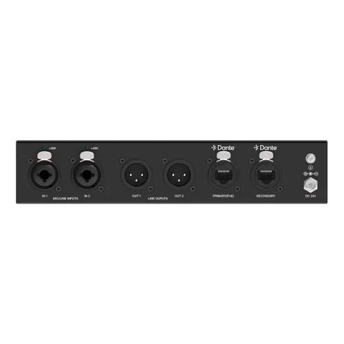 Prestel ADPX-22XLR Аудиоинтерфейс Dante, 2х2