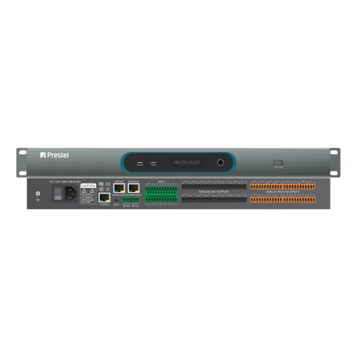 Prestel DSP-1616 Аудиопроцессор, 16х16, Dante
