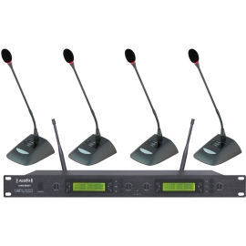 Proaudio CWS-840DT Конференционная радиосистема с 4 микрофонами