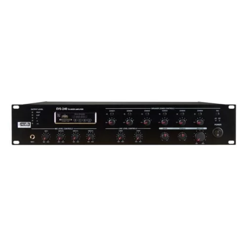 Proaudio EVS-240 Трансляционный микшер-усилитель, 240 Вт., MP3, FM, Bluetooth