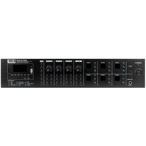Proaudio EVS-6120X Трансляционный матричный микшер-усилитель