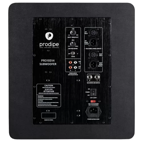 Prodipe PRO10V4BW Студийный сабвуфер, 150 Вт., 10"
