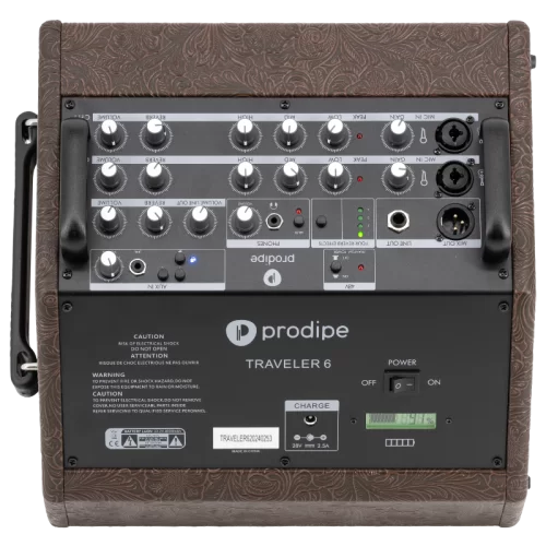 Prodipe PROTRAVELER6 Автономный комбоусилитель, 120 Вт., 6,5", Bluetooth