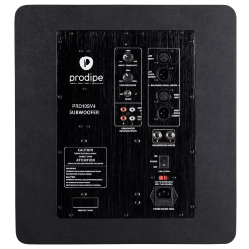 Prodipe PRO10SV4 Студийный сабвуфер, 150 Вт., 10"