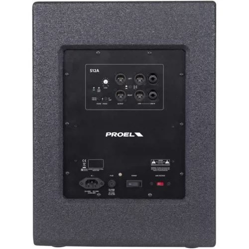 Proel S12A Активный сабвуфер, 600 Вт., 12"
