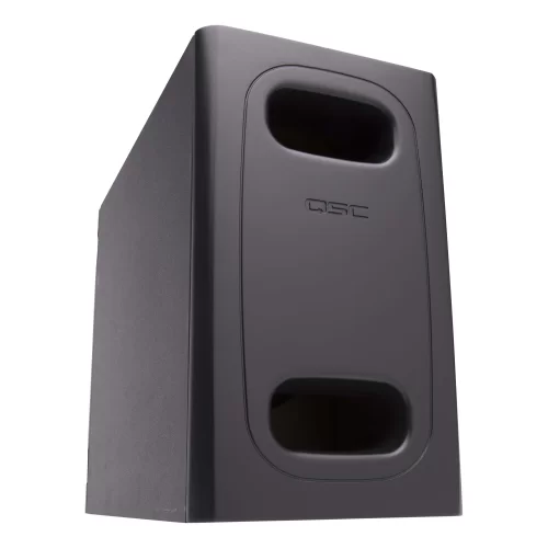 QSC AD-S.SUB Black Настенный сабвуфер, 100 Вт., 70/100В/4 Ом., 6,5"
