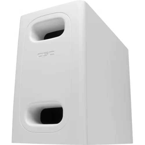 QSC AD-S.SUB White Настенный сабвуфер, 100 Вт., 70/100В/4 Ом., 6,5"