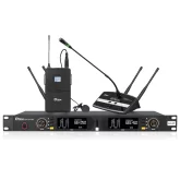 Qtex QAS NX960LmixG Радиосистема с настольным и петличным микрофонами