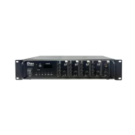 Qtex QAA ZS6004 Матричный микшер-усилитель, 4х100 Вт., MP3, FM, Bluetooth
