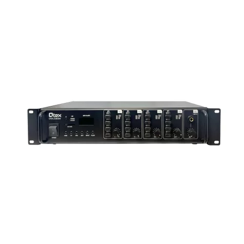 Qtex QAA ZS6004 Матричный микшер-услитель, 4х100 Вт., Bluetooth