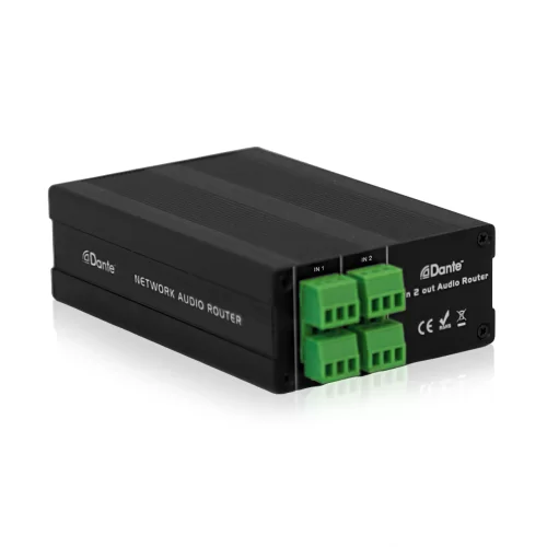 Qtex QAI 2BY2iPOE Аудиоинтерфейс Dante, 2x2, PoE