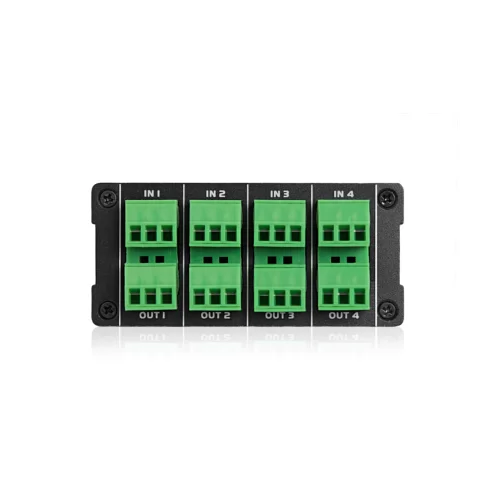 Qtex QAI 4BY4iPOE Аудиоинтерфейс Dante, 4x4, PoE