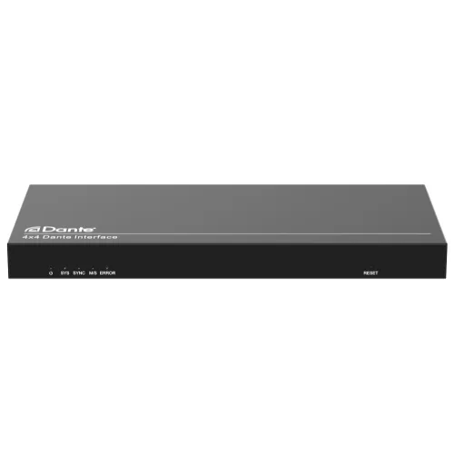 Qtex QAI AN-4х4/D Аудиоинтерфейс Dante, 4x4