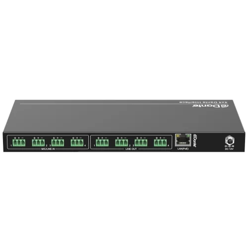 Qtex QAI AN-4х4/D Аудиоинтерфейс Dante, 4x4