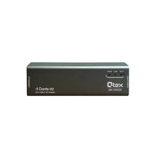 Qtex QAI CDIC22 Аудиоинтерфейс Dante-USB, 2x2