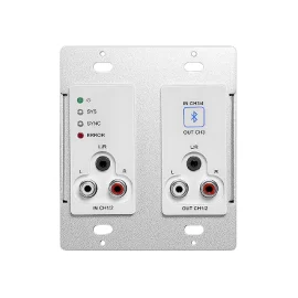 Qtex QAI DBW403 Настенная панель, Аудиоинтерфейс Dante, 2x2