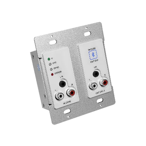 Qtex QAI DBW403 Настенная панель, Аудиоинтерфейс Dante, 2x2