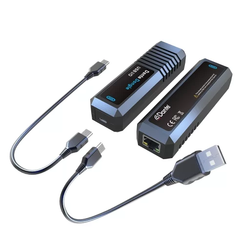 Qtex QAI USB-A/D Аудиоинтерфейс Dante-USB, 2x2