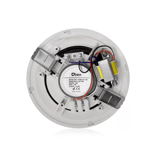 Qtex QAL CP506LMT IP66 Встраиваемая АС, 3/6 Вт., 70/100 В, 5", IP66