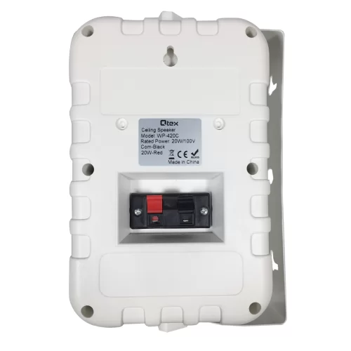 Qtex QAL WP420CW Настенная АС, 4", 10/20 Вт, 70/100 В