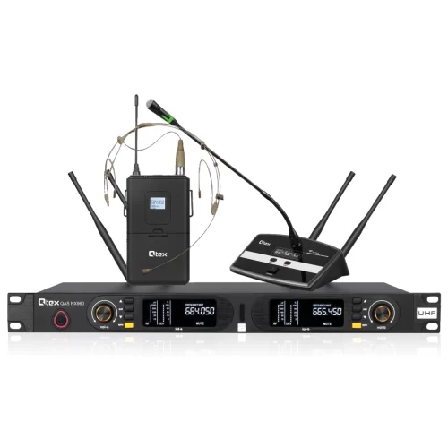 Qtex QAS NX960GmixHS Радиосистема с настольным и головным микрофонами