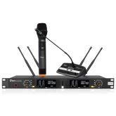 Qtex QAS NX960HmixG Радиосистема с настольным и ручным микрофонами