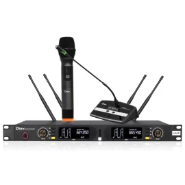 Qtex QAS NX960HmixG Радиосистема с настольным и ручным микрофонами