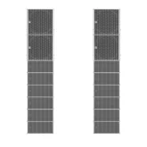 Активный акустический комплект RCF HDL 26-A + 35-AS, общей мощностью 16000 Вт. Белый.