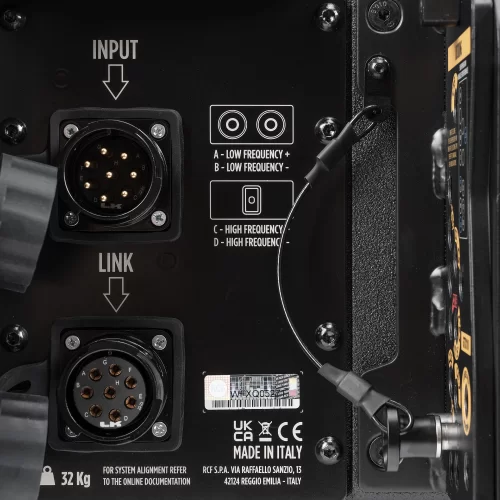 RCF GTX 10P Пассивный элемент ЛМ, 1000 Вт., 2х10"