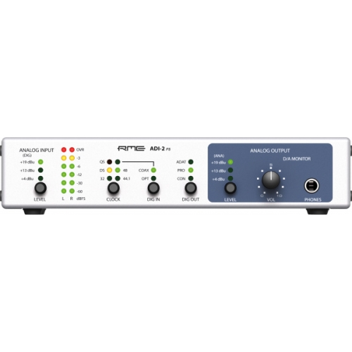 RME ADI-2 FS 2 канальный конвертер, 24 Bit / 192 kHz, HiPerformance AD/DA
