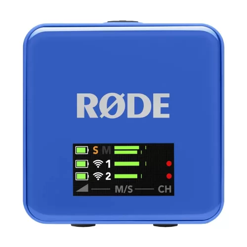 Rode Wireless GO Gen 3 Cobalt 2-канальная накамерная система со встроенным микрофоном