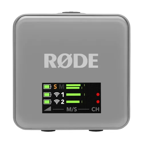 Rode Wireless GO Gen 3 Stone 2-канальная накамерная система со встроенным микрофоном