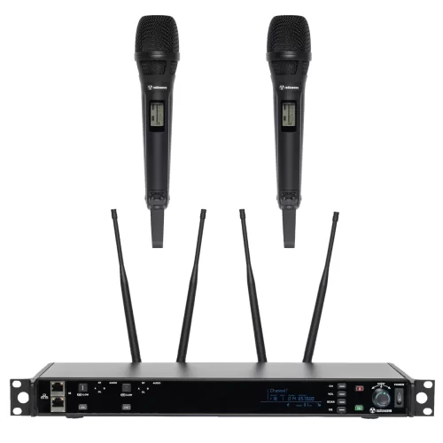 Radiowave UHM-1002 Радиосистема с 2 ручными микрофонами