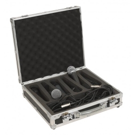Rockcase RC23206B Кейс из фанеры для 6-ти микрофонов и коммутации