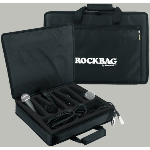 Rockcase RC23212B Кейс из фанеры для 12-ти микрофонов и коммутации