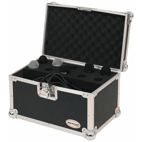 Rockcase RC23220B Кейс из фанеры для 10-ти микрофонов и коммутации