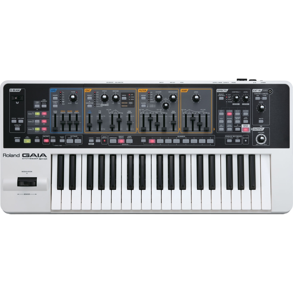 Roland GAIA SH-01 Синтезатор купить в Москве и РФ недорого