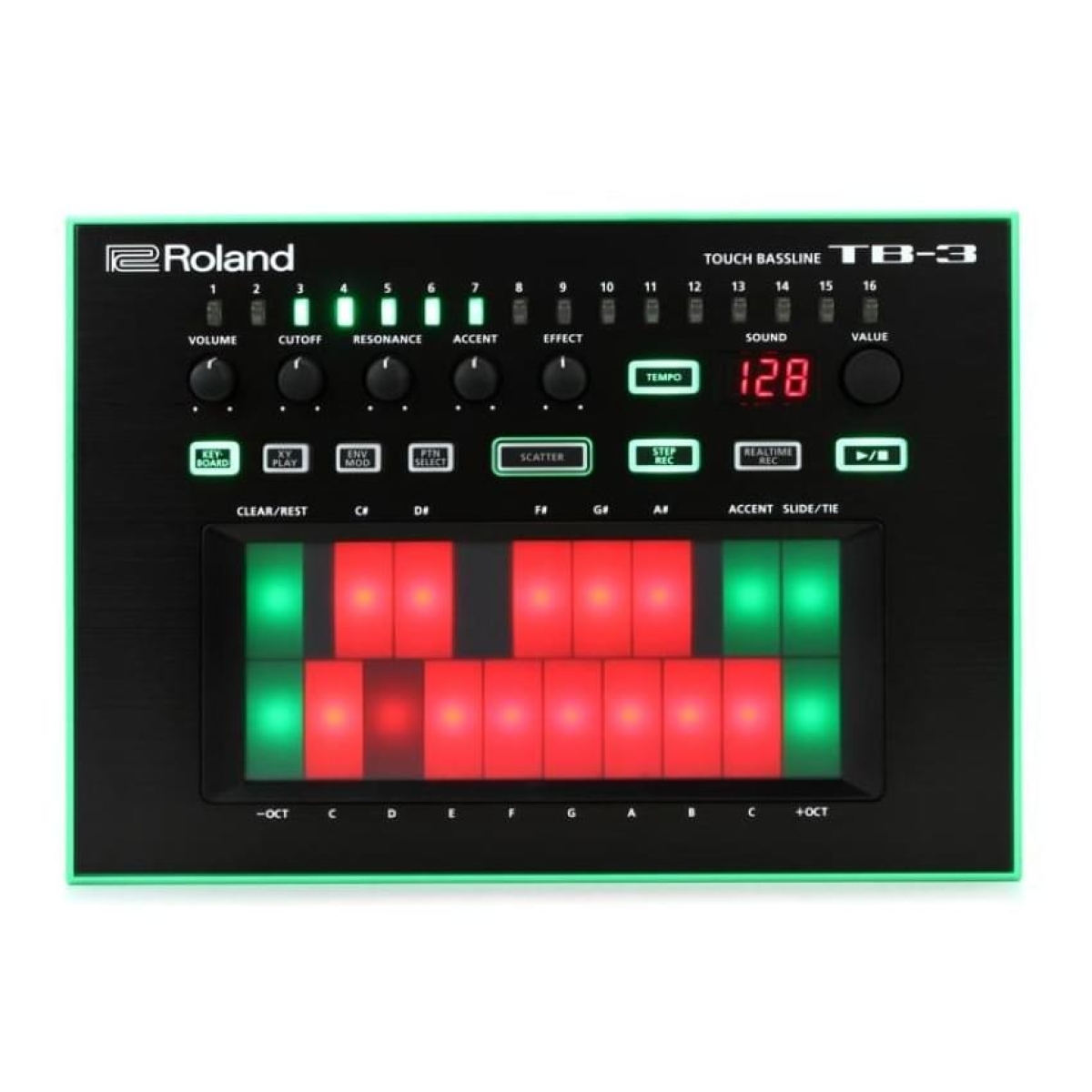 sintetizador bajo roland tb 3